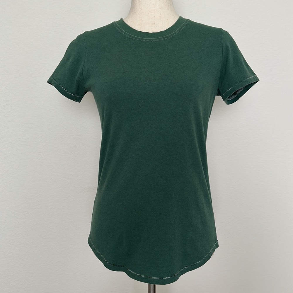 Tradlands 103 Girlfriend T in Forest Green S